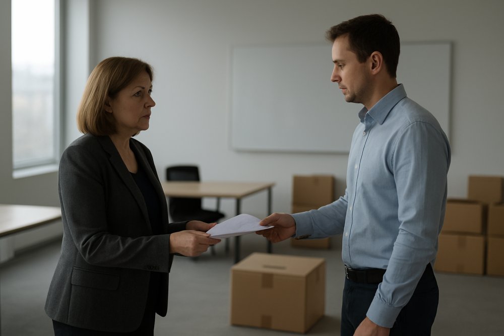 Likwidacja działalności a rozwiązanie umowy z pracownikami