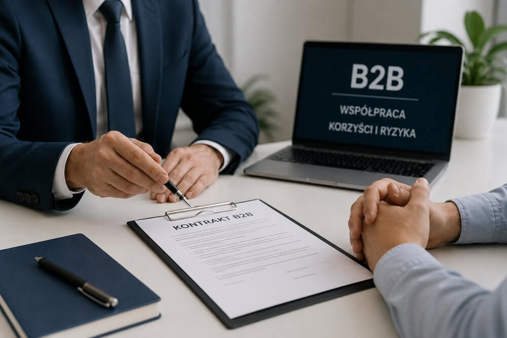 Kontrakt B2B jak etat - ryzyka dla firmy i wykonawcy