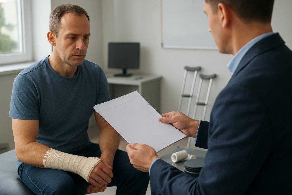 Odszkodowanie i leczenie po wypadku w pracy