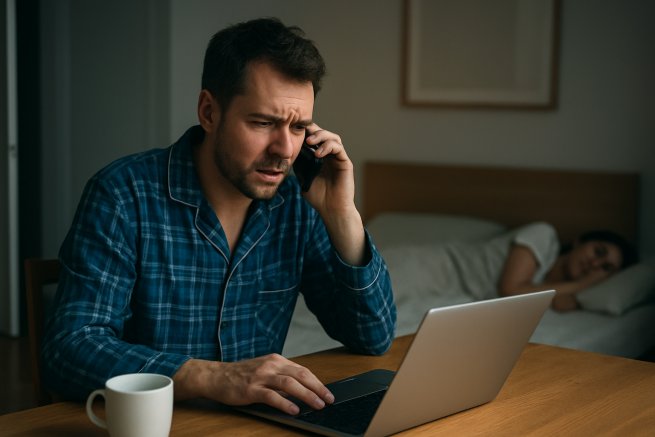 Dyżur pod telefonem w domu a prawo do odpoczynku