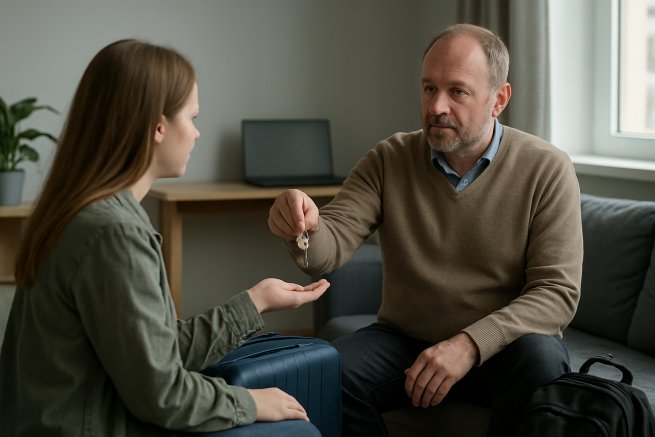 Wynajem mieszkania podczas urlopu zdrowotnego nauczyciela