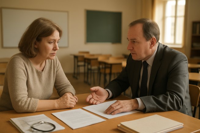 Urlop dla poratowania zdrowia a brak etatu
