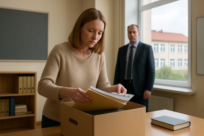 Przejście nauczyciela do innej szkoły bez zgody organu