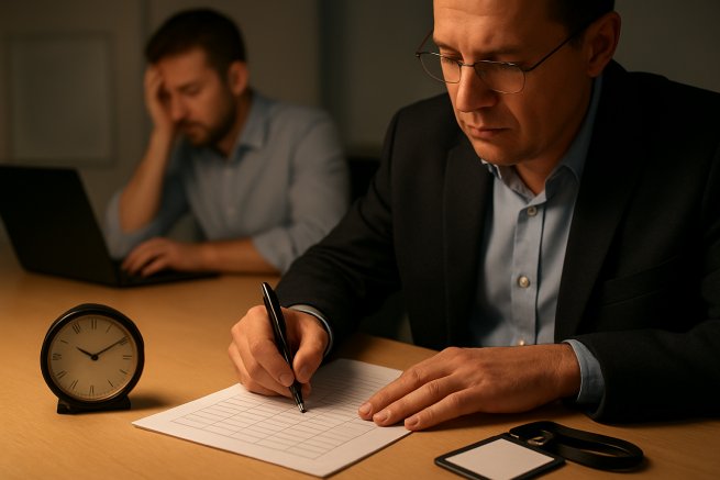 Fałszowanie ewidencji czasu pracy - co grozi pracodawcy?