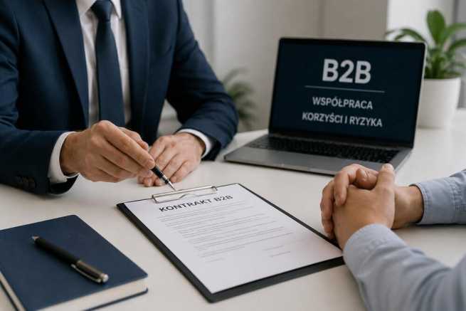Kontrakt B2B jak etat - ryzyka dla firmy i wykonawcy